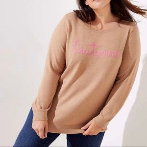 Plus Size Loft L'Automne Sweater